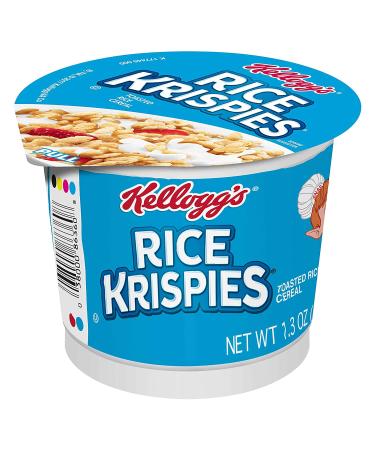 Rice Krispies Cereal Cups - 12 Pack Kids Breakfast Snacks | 15.6oz Original - Buy Online on GoSupps.com