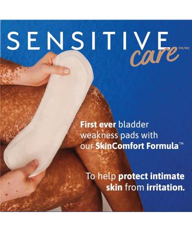 TENA Incontinence Pads for Women - Moderate Absorbency Regular Length Sensitive Care - 20 Count | Bladder Control & Postpartum Solutions - Buy Online on GoSupps.com