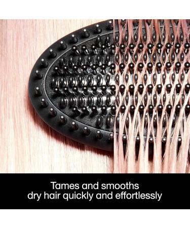 GHD Glide Hot Brush - Ceramic Technology with Ioniser, 185 C Optimum Temp for Frizz-Free Styling - Black - Buy Online on GoSupps.com
