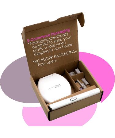 Finishing Touch Diamond Hair Remover with Light-Up Deluxe Mirror - E-Commerce Packaging - Buy Online on GoSupps.com