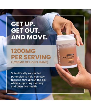 Charlotte's Web Focus Support Mushroom Gummies for Focus and Energy w/Lion s Mane Natural Cognitive Support Lions Mane Gummies for Adults Tangerine Flavor (30 Servings) - Buy Online on GoSupps.com