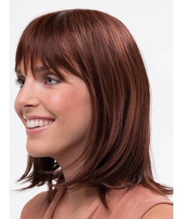 High-Quality Jersey Hairpiece | Medium Brown/Copper Maroon | Perfect Fit for All Head Sizes - Buy Online on GoSupps.com