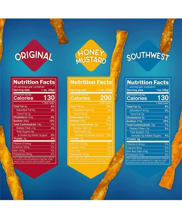 Dot's Homestyle Pretzels 5oz Snack Size Individual Packs Variety - Seasoned Pretzel Twists (Pack of 3) - Buy Online on GoSupps.com