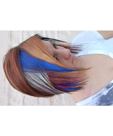 Touch up spray BLUE temporary hair color spray powder - Buy Online on GoSupps.com