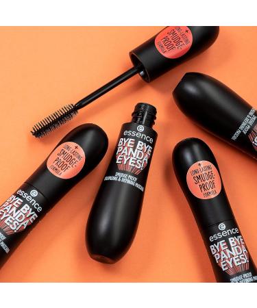 essence Bye Bye Panda Eyes Tubing Mascara | Smudge-proof Volumizing Definition | Vegan, Paraben-Free, Oil-Free | Cruelty-Free | 1 Count - Buy Online on GoSupps.com