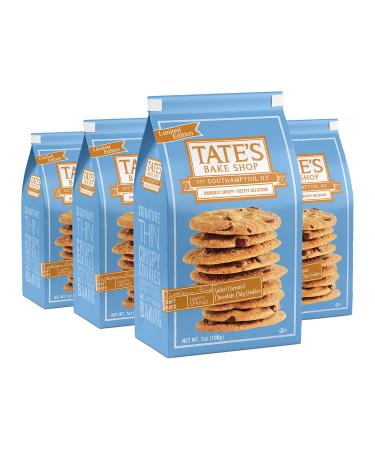 Tate's Bake Shop Salted Caramel Chocolate Chip Cookies, Limited Edition, 4 - 7 oz Bags - Buy Online on GoSupps.com
