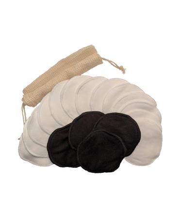 Premium washable make-up removal pads - Zero Waste - Bamboo (16 pieces)