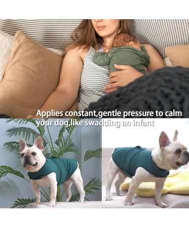 Sychien Dog Thunder Jacket Calming Anxiety Shirt Thunder Vest for Extra Large boy Girl Dogs Labrador Green XXL XXL Green - Buy Online on GoSupps.com