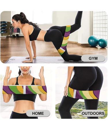 Buy Wavy Striped Resistance Bands - Premium Elastic Exercise Bands for Fitness | International Shipping Available - Buy Online on GoSupps.com