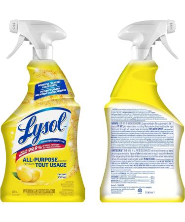 Lysol All Purpose Cleaner Lemon 650 millilitre (Pack of 1) - Packaging May Vary Lemon Cleaner - Buy Online on GoSupps.com