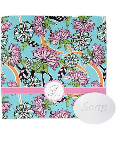 YouCustomizeIt Personalized Summer Flowers Washcloth