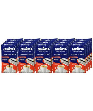 Lavazza Crema E Gusto No. 7 Ground Coffee - 20 Packs of 250g | Premium Italian Coffee for International Shipping - Buy Online on GoSupps.com