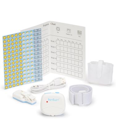 Pro Wireless Bedwetting Alarm 2024 - Improved Sensor 6 Sounds Volume Control & Vibration for Effective Bedwetting Solutions - Buy Online on GoSupps.com