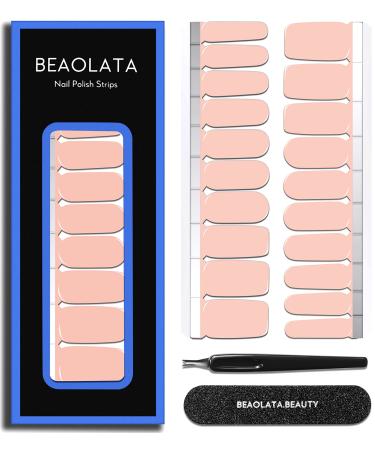Beaolata Nail Polish Strips Long Lasting  20 Nail Wraps  Nail Stickers  Gel Nail Strips  Easy Apply& Remove  Safe for Nails  Salon Quality (Sweets) 0sweets
