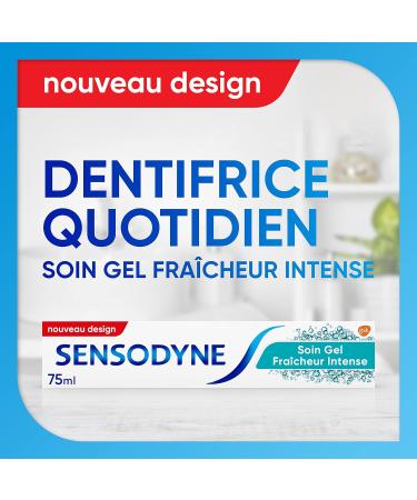 Sensodyne Intense Freshness Gel Toothpaste Limiting Tooth Sensitivity 75 ml - Buy Online on GoSupps.com
