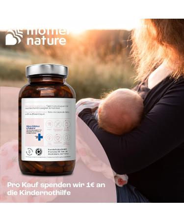 Mother NaturePregnancy Vitamins - 56 Vegan Capsules with Folic Acid Iodine Omega-3 & Vitamin D | 100% Plastic-Free No Additives for Early Pregnancy - Buy Online on GoSupps.com