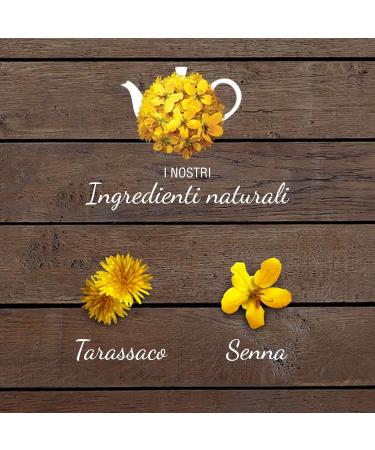  Sogni d'oro Sognioro Herbal Tea Regularity for Intestinal Transit Infused with Natural Extracts of Senna Dandelion Inulin Chamomile Mint Fennel - 7 Packs of 20 Filters - Buy Online on GoSupps.com