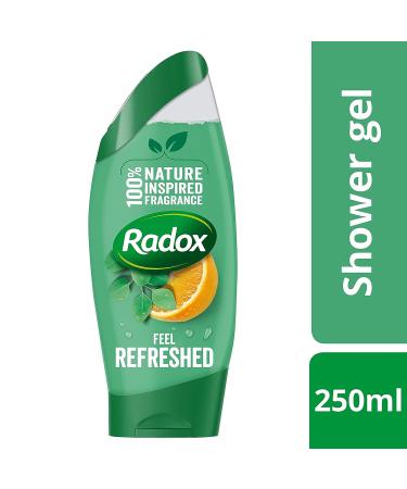 Radox Feel Refreshed Shower Gel 250ml | Eucalyptus & Citrus Oil - Buy Online - Buy Online on GoSupps.com
