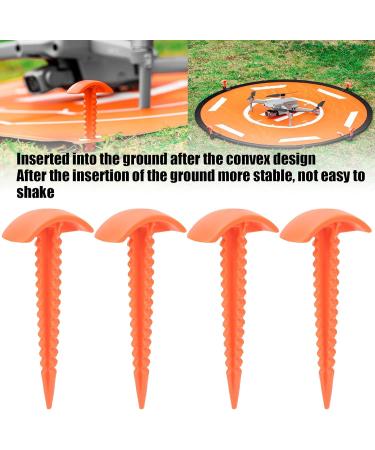 Nunafey Drone Apron Solid Nails 4 PC Windproof Plastic Sticks for Smooth Drone Landing Long-Term Support - Buy Online on GoSupps.com