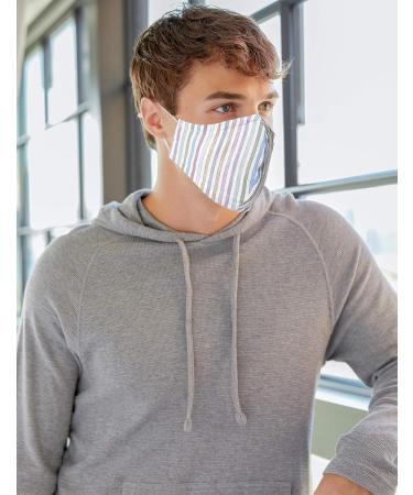 Quality Durables Unisex Reusable Woven Face Cover - SM Stripes & Gingham | Eco-Friendly Face Mask for All International Shipping - Buy Online on GoSupps.com