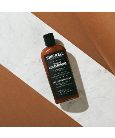 Brickell Men's Revitalizing Hair Conditioner - Natural & Organic - Restores Shine & Moisture - 8oz - Scented - New Formula - Buy Online on GoSupps.com