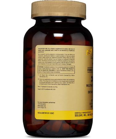 Solgar VM-2000 Multinutrient Formula - 180 Tablets for Optimal Health - Buy Online on GoSupps.com