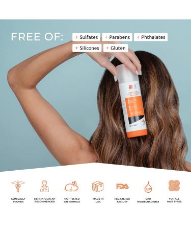 DS Laboratories Revita Shampoo for Thinning Hair - Volumizing and Thickening Shampoo for Men and Women - Hair Growth Support - Sulfate Free - DHT Blocker - 7 fl oz - Buy Online on GoSupps.com