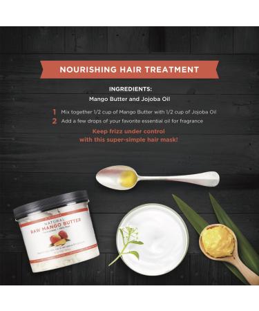 Sunaroma Mango Butter Body Butters for Skin & Hair - Nourishing Moisturizer - Shop Internationally - Buy Online on GoSupps.com
