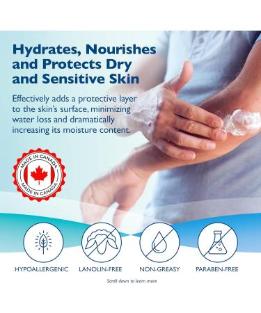 Glaxal Base Daily Moisturizing Lotion for Dry Skin and Sensitive Skin Hypoallergenic & Paraben-Free 227g 227 g (Pack of 1) - Buy Online on GoSupps.com