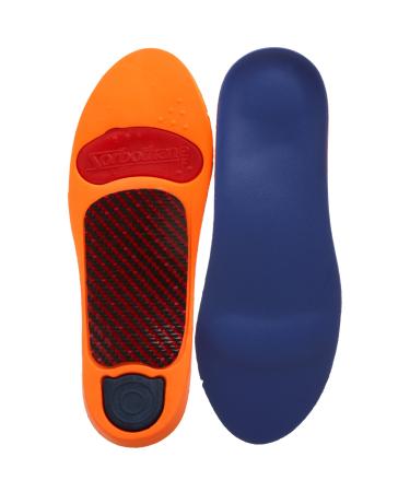Sorbothane Ultra Graphite Arch Insole Blue Women's 6-7 M