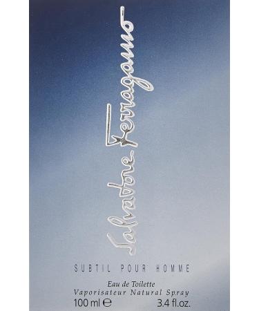 Salvatore Ferragamo Subtil EDT Spray for Men 3.4oz - Buy Online on GoSupps.com
