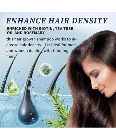 2 Pack Rosemary Shampoo for Hair Growth Natural Organic Shampoo Oil Control Reduces Static Charge and Frizz Unisex 1 Pack 1 Pack - Buy Online on GoSupps.com