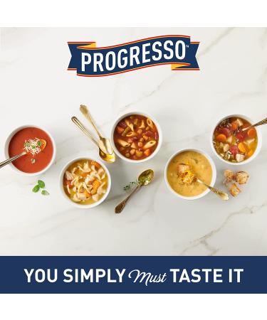 Progresso Tomato Basil Soup with Cheddar Crackers 12.2 oz - Delicious Combo for Instant Comfort - Buy Online on GoSupps.com