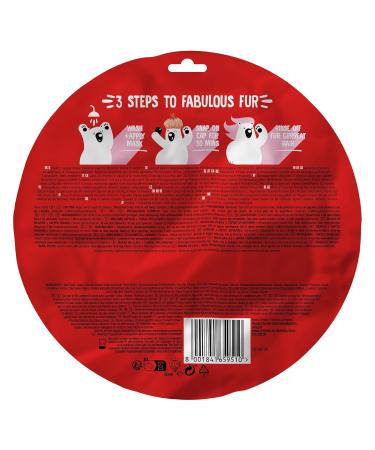 Bear Fruits Strawberry Detangling & Shine Hair Mask with Reusable Cap - 20ml | International Shipping Available - Buy Online on GoSupps.com