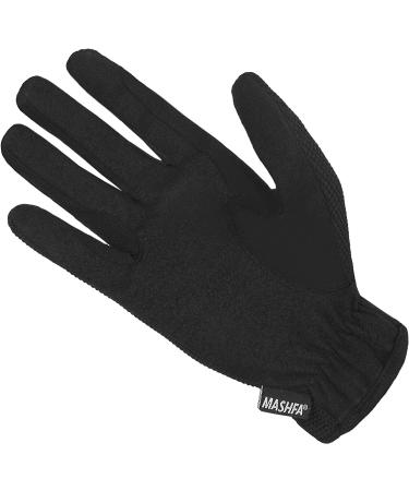 Mashfa Women's Horse Riding Gloves - Dublin Track Cotton Fabric with Shires Leather - Medium Size - Buy Online on GoSupps.com