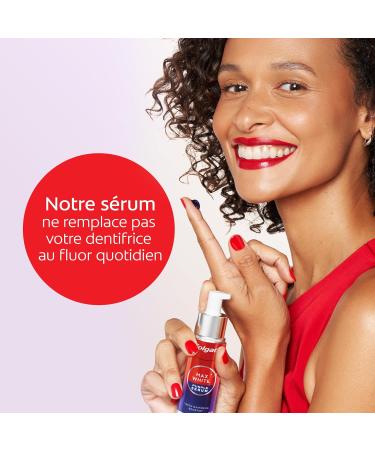 COLGATE - S rum Max White Purple - Booster de Blancheur Apr s le Dentifrice pour une Correction Instantan e de la Couleur - Pour un sourire plus blanc et clatant d s la premi re utilisation - 40ml Serum - Buy Online on GoSupps.com