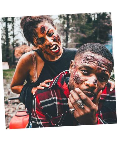 FOMIYES 3 Sets Scar Makeup Kit | Oil-Based Face & Body Paint Fake Wax Scab Blood Stainless Steel Tools for Special Effects - Buy Online on GoSupps.com