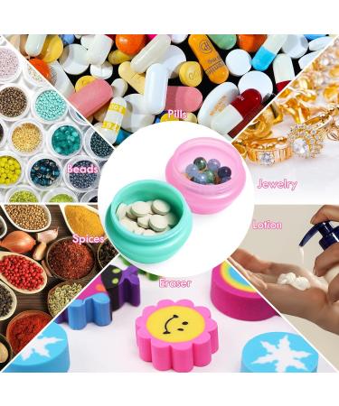 20ml Clear Cosmetic Containers - Empty Cream Jars with Screw Cap | 5-Piece Travel Makeup Set - Buy Online on GoSupps.com