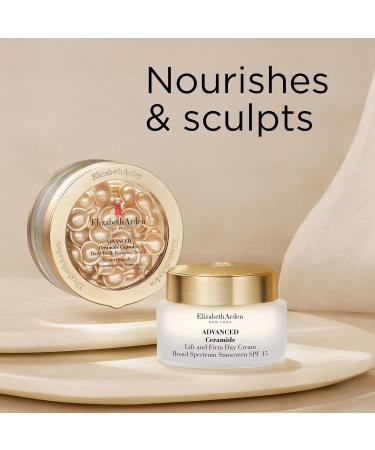Elizabeth Arden Advanced Ceramide Lift and Firm Face Cream Hydrating Moisturizer for Day or Night Infused with Peptides 1.7 fl oz 1.7 Ounce (Pack of 1) Day Cream with SPF - Buy Online on GoSupps.com
