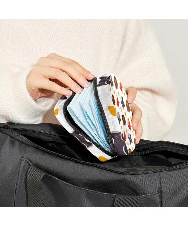 Buy Women's Bonds Storage Bags | Portable Period Kit with Bear Fox & Raccoon Design | Perfect for Girls & Women - Buy Online on GoSupps.com