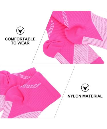 Healifty 3 Pairs Ankle Support - Sprained Ankle Sleeves & Heel Support AFO Socks | Anti-Sprain & Arch Support Braces | Pink M - International Shipping Available - Buy Online on GoSupps.com