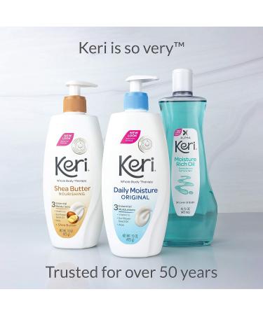 Keri Original Daily Moisture 15 oz - Hydrating Body Lotion - Buy Online on GoSupps.com