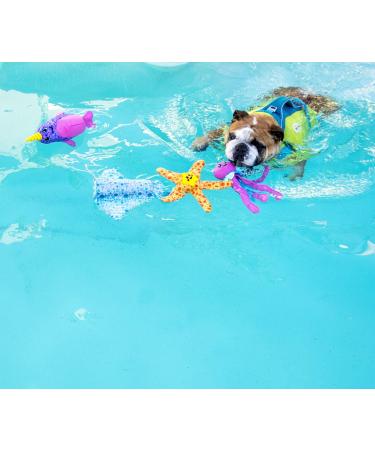 Outward Hound Floatiez Turtle Floating Interactive Dog Toy Medium - Buy Online on GoSupps.com