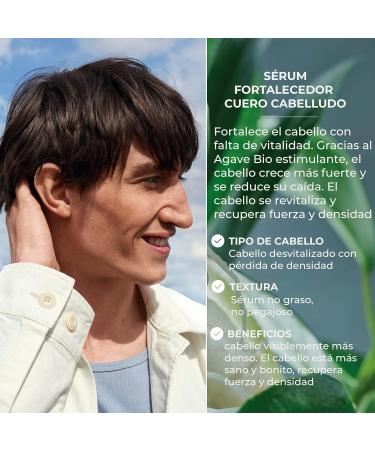  Yves Rocher Yves Rocher - Anti-Loss Scalp Strengthening Serum with Gingseng and Agave-Hair Devitalized with Loss of Density-Free Silicones-75ml - Buy Online on GoSupps.com