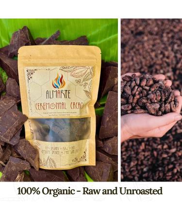  Almarte ALMARTE Ceremonial Cacao 1000g/1kg | 100% Raw and Pure Dominican Republic | Heart-Opening Medicine | Single Origin Organic | Regenerative Farm | Theobromine Energy | Coffee Substitute - Buy Online on GoSupps.com