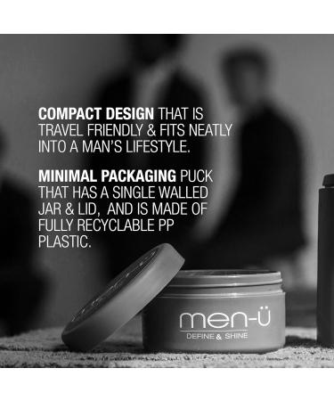 Men-U CLAY Styling 100ml - Medium Hold Hair Wax for Matt & Choppy Styles | Signature Melon Fragrance - Premium Men's Hair Products - Buy Online on GoSupps.com