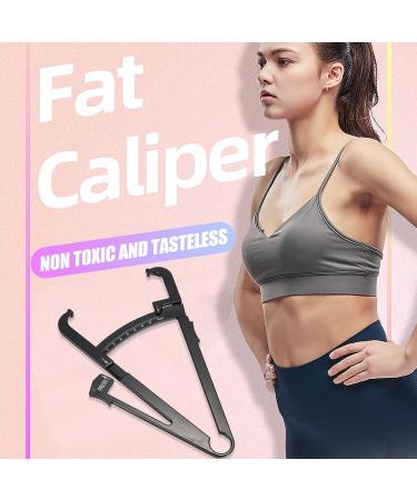 Hemoton Body Fat Calipers with Measuring Tape Precision Skin Fold Caliper for Men & Women | Weight Control Device (2 Pieces) - Buy Online on GoSupps.com