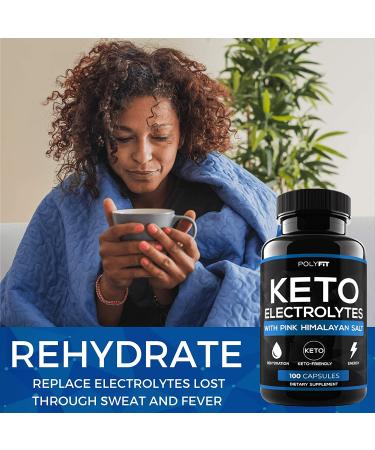 Keto Electrolytes Supplement - 100 Keto-Friendly Electrolyte Salt Tablets - Buy Online on GoSupps.com