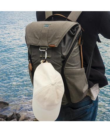 Temlum Aluminum Carabiner Hooks - D Shape Clip with Snapping Lock for Camping Hiking & Travel - 10 Pack (5.8 cm/2.3 in Black) - Buy Online on GoSupps.com