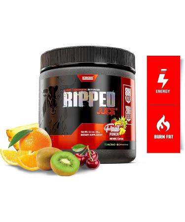 Betancourt Nutrition Ripped Juice Powder | Thermogenic & Nootropic Support | Energy & Focus Booster | 30 Servings (Fruit Punch) - Buy Online on GoSupps.com